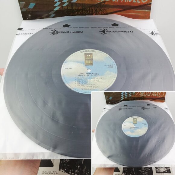 Joni Mitchell Miles Aisles Vinyl Double Record LA Express AB202 1974 Folk Rock - Picture 15 of 16